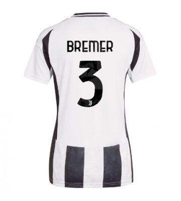 Juventus Gleison Bremer #3 Hemmatröja Dam 2024-25 Kortärmad